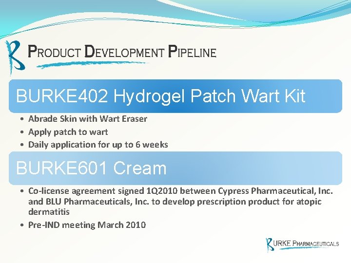 BURKE 402 Hydrogel Patch Wart Kit • Abrade Skin with Wart Eraser • Apply