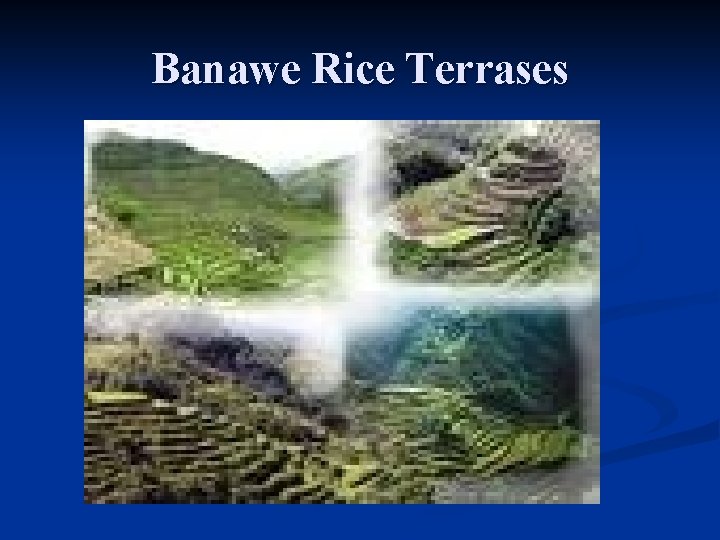 Banawe Rice Terrases 