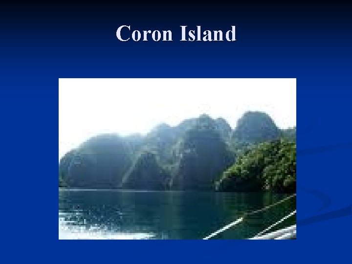 Coron Island 