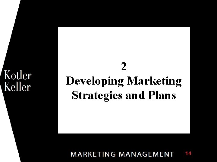 1 2 Developing Marketing Strategies and Plans 