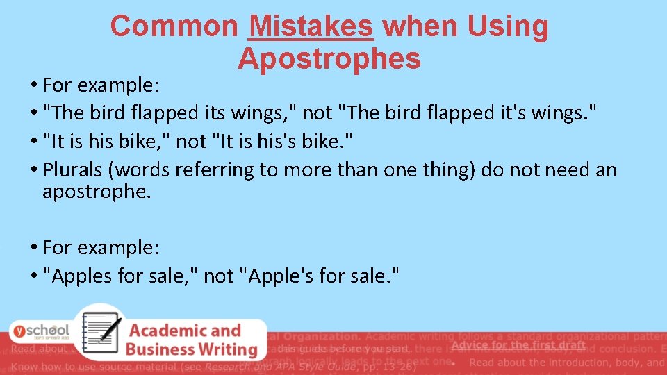 Lesson Topic Punctuation Name of Teacher Susan Strikovsky
