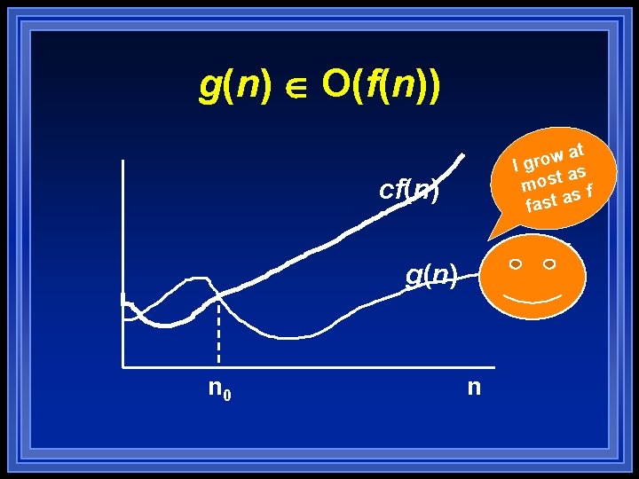 g(n) O(f(n)) t a w o I gr as t s o m sf g(n) O(f(n)) t a w o I gr as t s o m sf