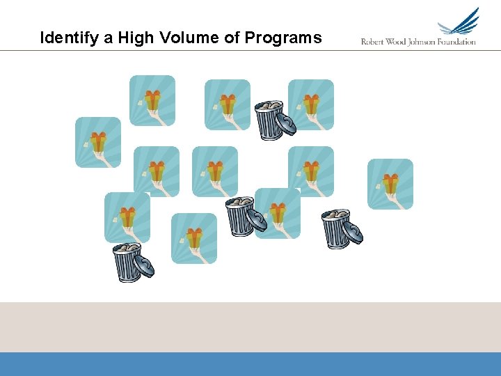 Identify a High Volume of Programs 