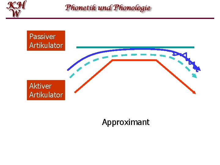 Passiver Artikulator Aktiver Artikulator Approximant 