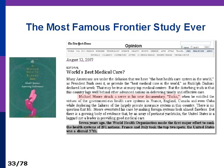 The Most Famous Frontier Study Ever 33/78 