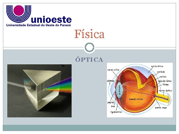 Física ÓPTICA 