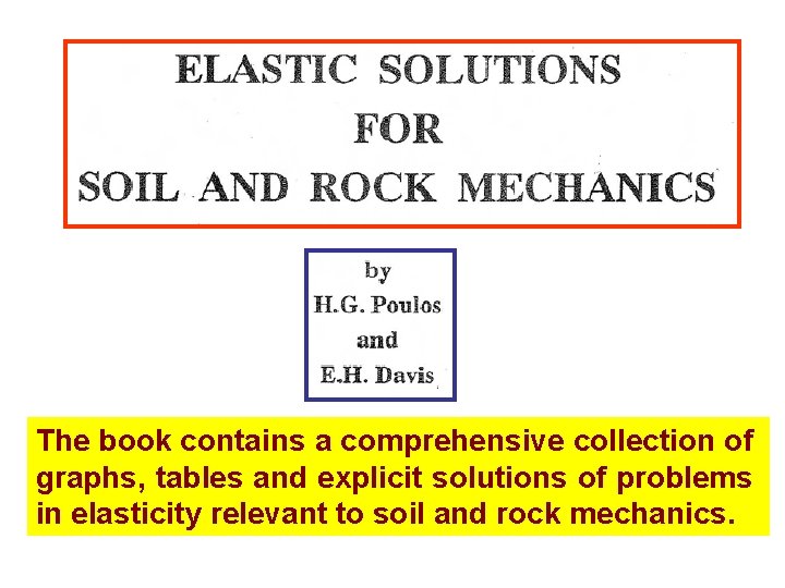 The book contains a comprehensive collection of graphs, tables and explicit solutions of problems