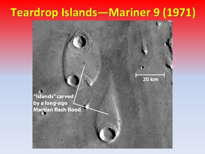 Teardrop Islands—Mariner 9 (1971) 