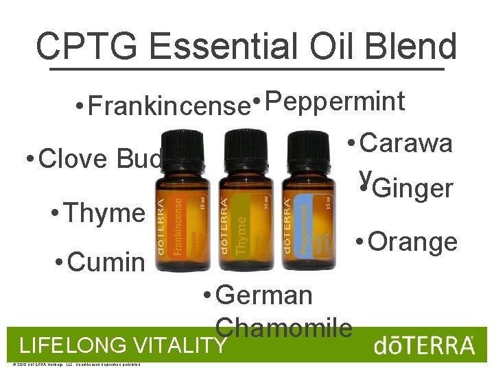 CPTG Essential Oil Blend • Frankincense • Peppermint • Carawa • Clove Bud y