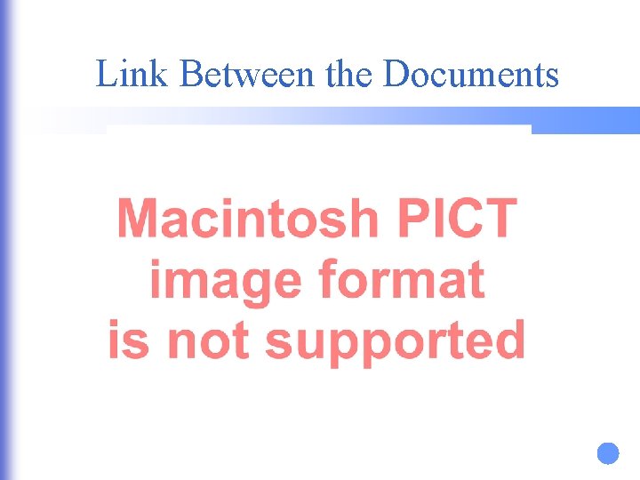 Link Between the Documents 