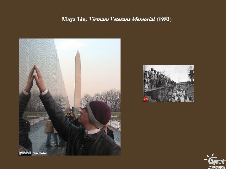 Maya Lin, Vietnam Veterans Memorial (1982) Wiki Skyring 