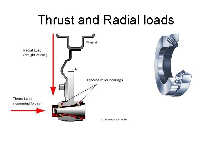 Thrust and Radial loads 