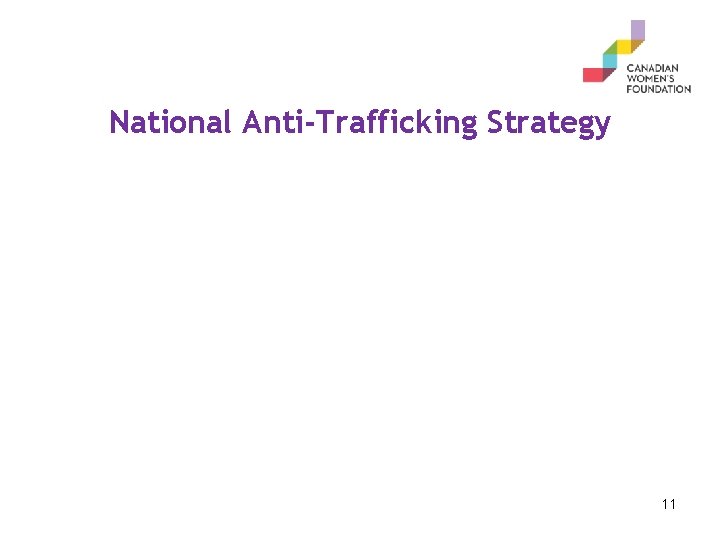 National Anti-Trafficking Strategy 11 