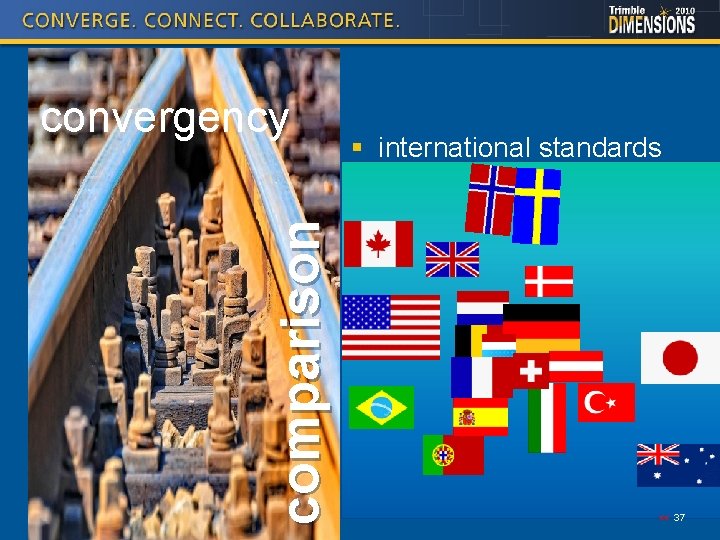 comparison convergency § international standards << 37 