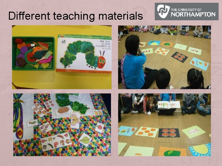 Different teaching materials 