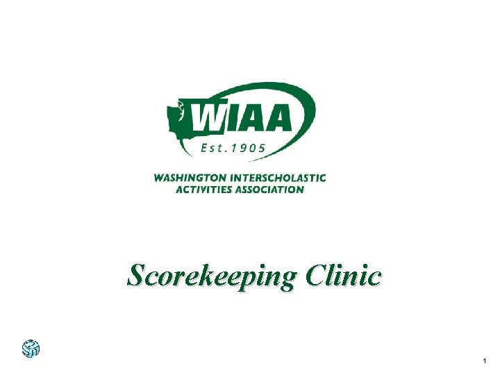 Scorekeeping Clinic 1 