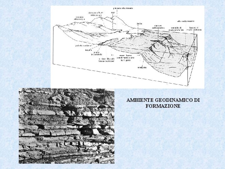 AMBIENTE GEODINAMICO DI FORMAZIONE 