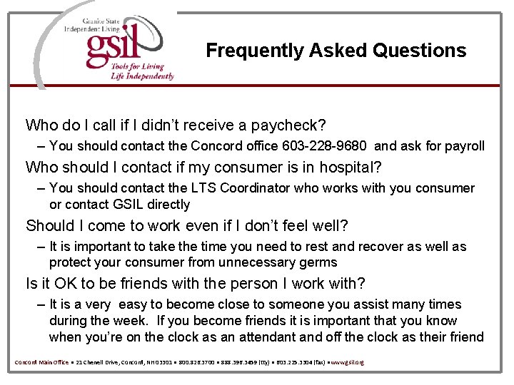 Frequently Asked Questions Who do I call if I didn’t receive a paycheck? –