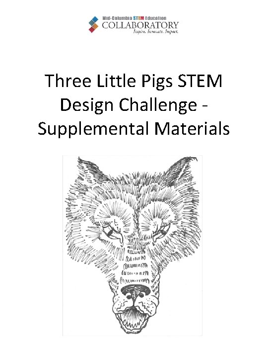 Three Little Pigs STEM Design Challenge - Supplemental Materials 