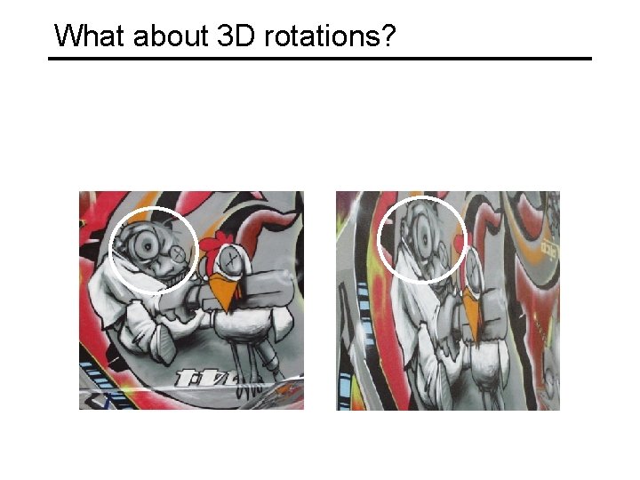 What about 3 D rotations? 