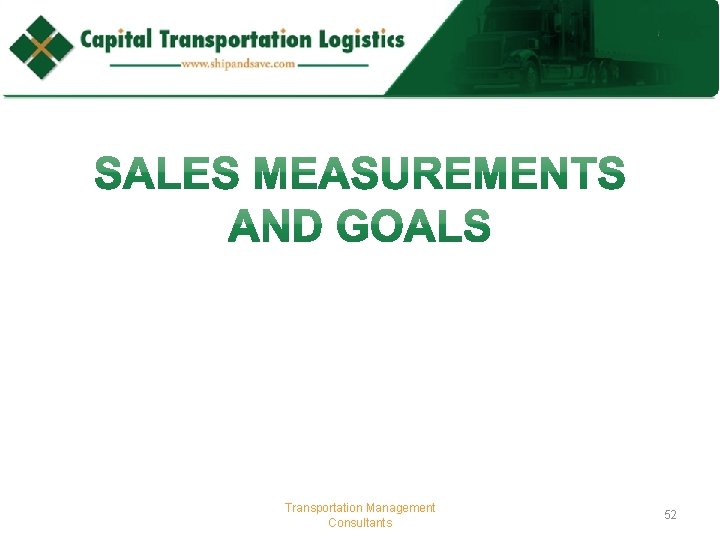 Transportation Management Consultants 52 