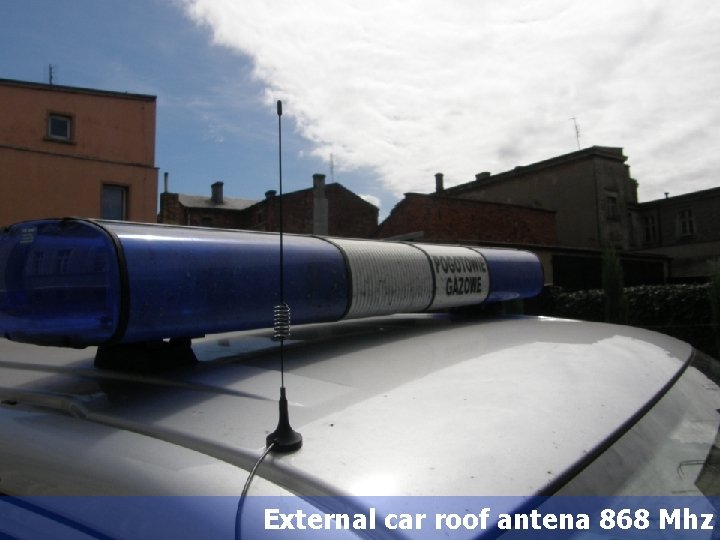 53 External car roof antena 868 Mhz 