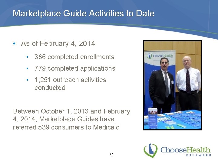 Marketplace Guide Activities to Date • As of February 4, 2014: • 386 completed