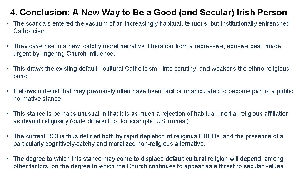 4. Conclusion: A New Way to Be a Good (and Secular) Irish Person •