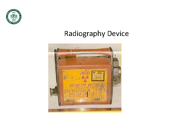 Radiography Device 