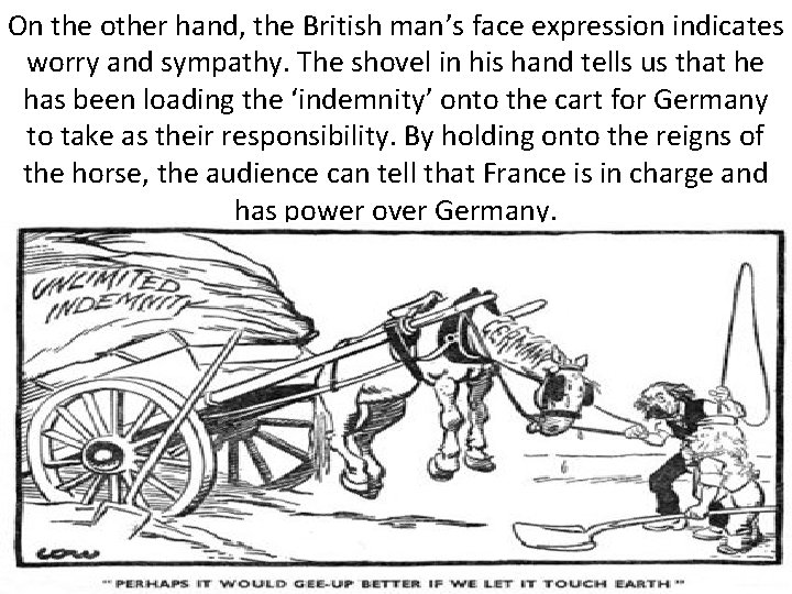 On the other hand, the British man’s face expression indicates worry and sympathy. The