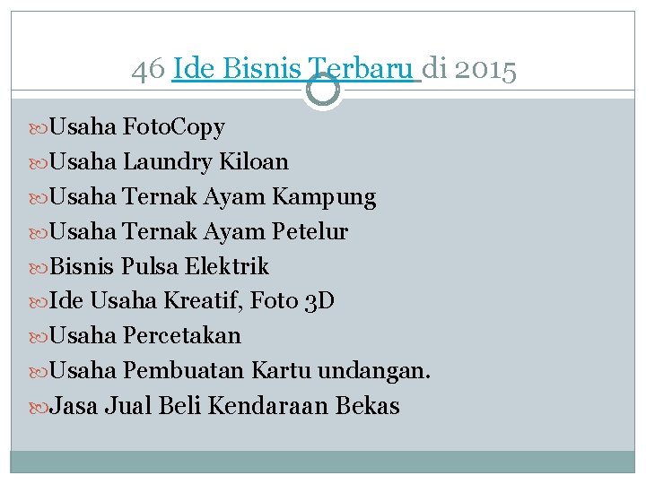 46 Ide Bisnis Terbaru di 2015 Usaha Foto. Copy Usaha Laundry Kiloan Usaha Ternak