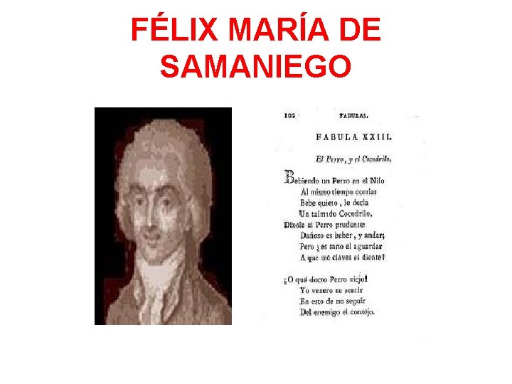 FÉLIX MARÍA DE SAMANIEGO 