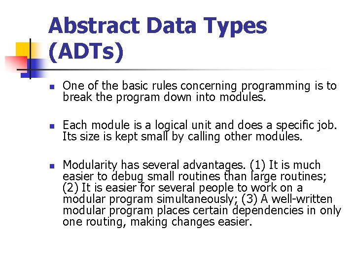 Data Structures and Algorithm Analysis Lecturer Jing Liu