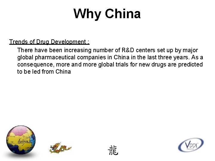 Why China Trends of Drug Development : There have been increasing number of R&D