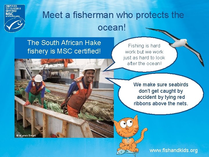Meet a fisherman who protects the ocean! The South African Hake fishery is MSC