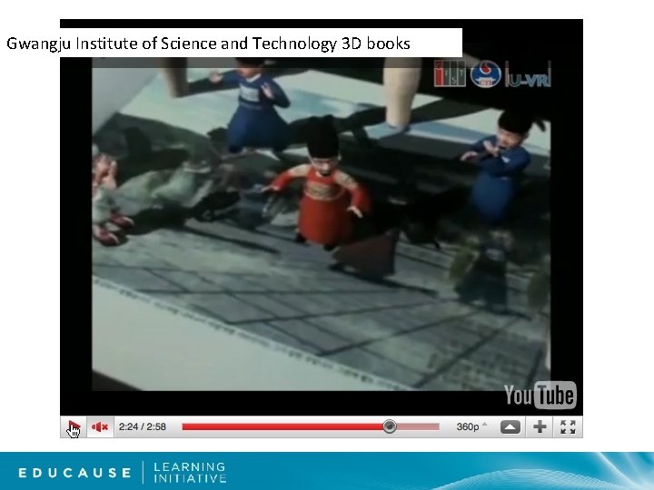 Gwangju Institute of Science and Technology 3 D books 