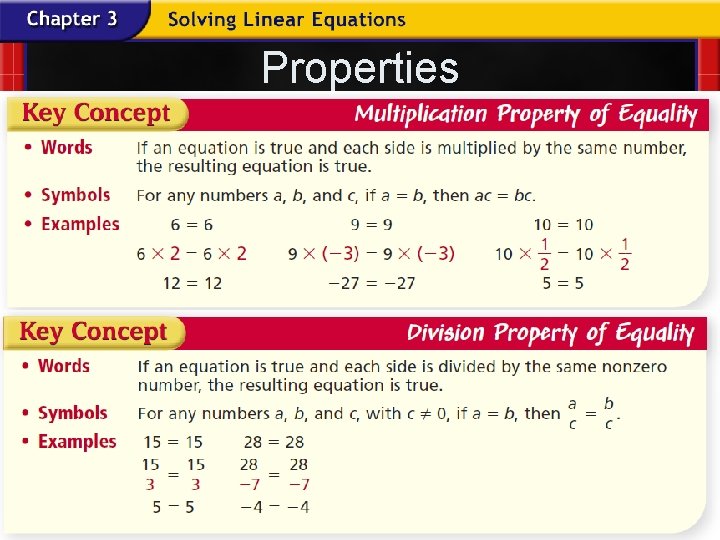 Properties 