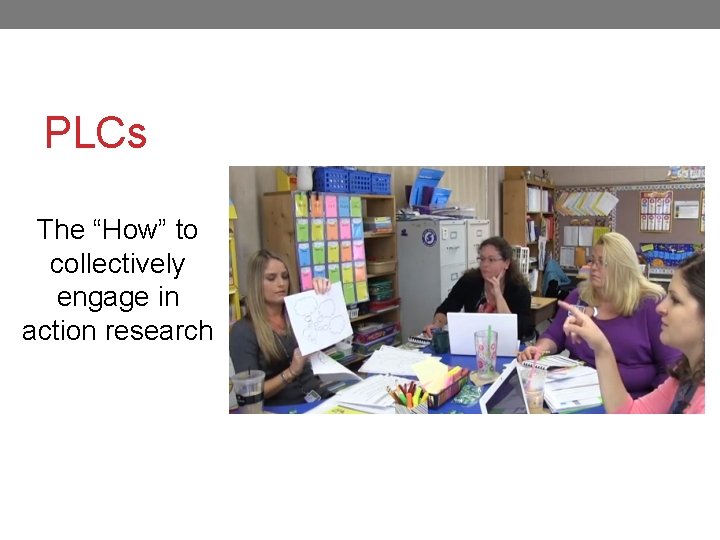PLCs The “How” to collectively engage in action research 