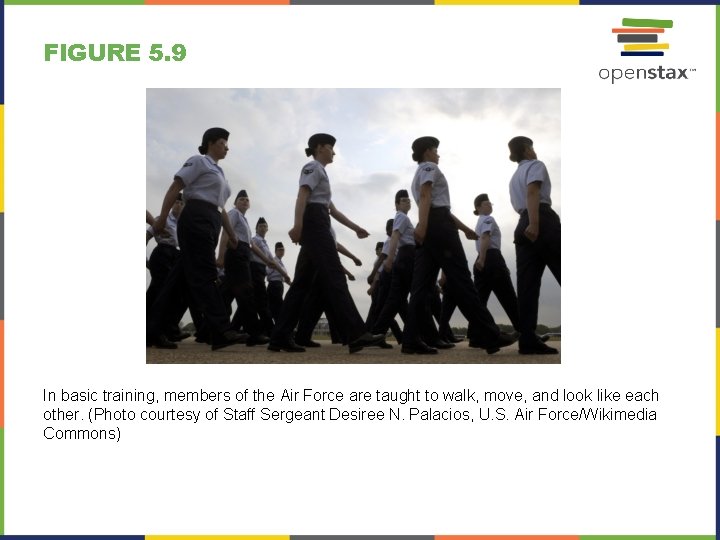 FIGURE 5. 9 In basic training, members of the Air Force are taught to FIGURE 5. 9 In basic training, members of the Air Force are taught to