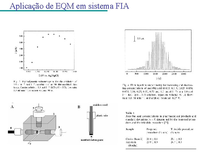 Aplicação de EQM em sistema FIA 