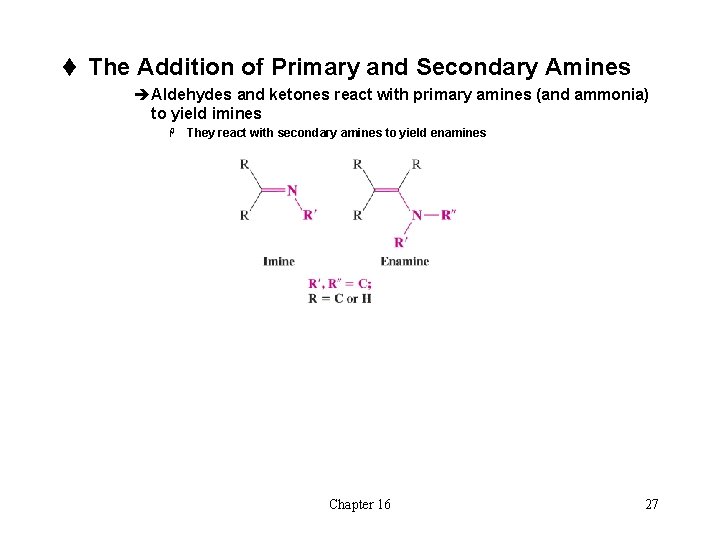 Chapter 16 Aldehydes And Ketones I Nucleophilic Addition Chapter 16 Aldehydes And Ketones I Nucleophilic Addition