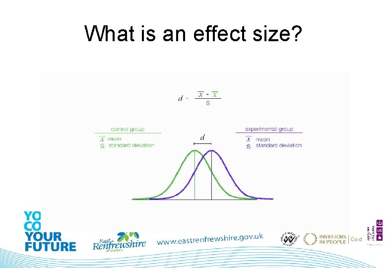 What is an effect size? 