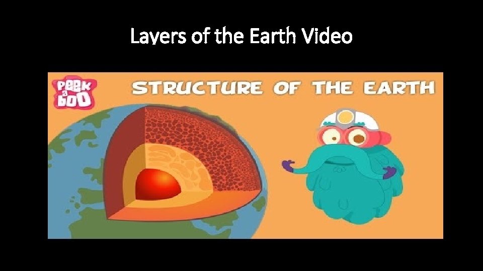 Layers of the Earth Video 