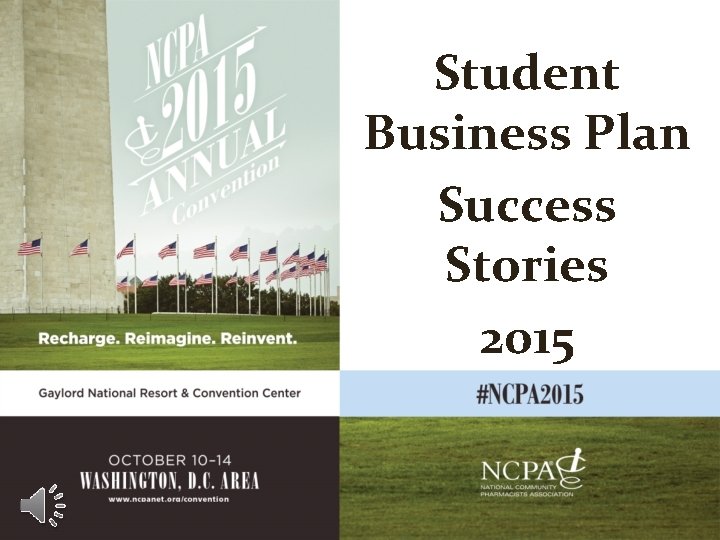 Student Business Plan Success Stories 2015 