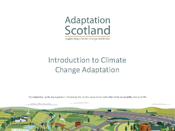 Introduction to Climate Change Adaptation 