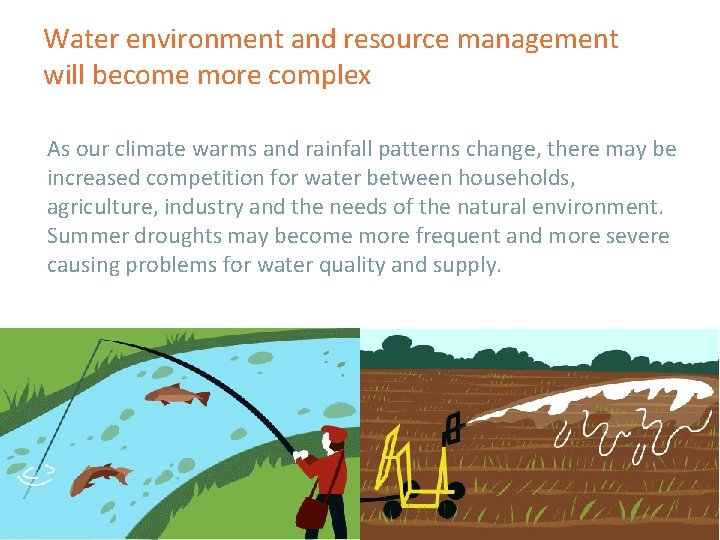 Water environment and resource management will become more complex As our climate warms and