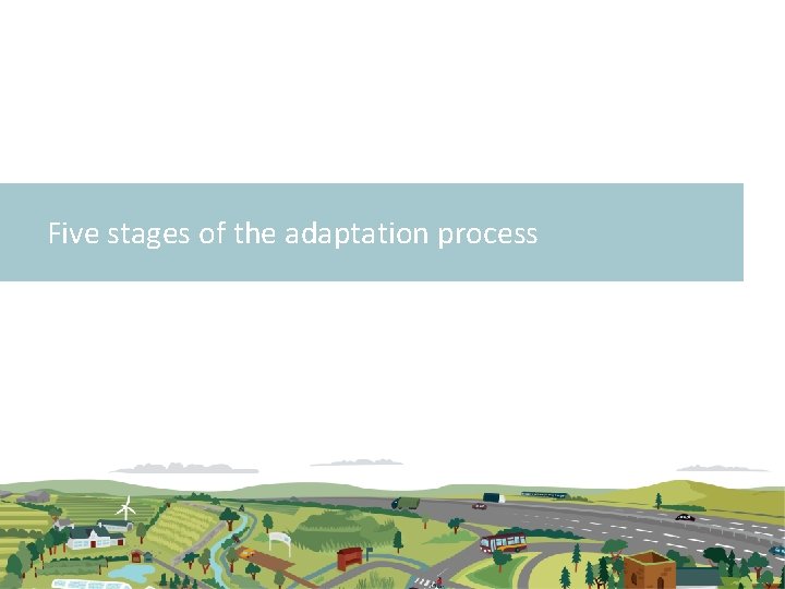 Five stages of the adaptation process 