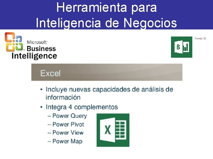 Herramienta para Inteligencia de Negocios 