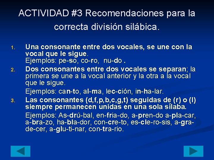 MODULO 1 ACENTUACIN DIVISIN SILBICA DIPTONGOS TRIPTONGOS E