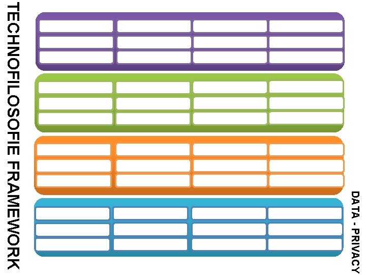 OEFENINGEN DATA - PRIVACY TECHNOFILOSOFIE FRAMEWORK THEORIE 